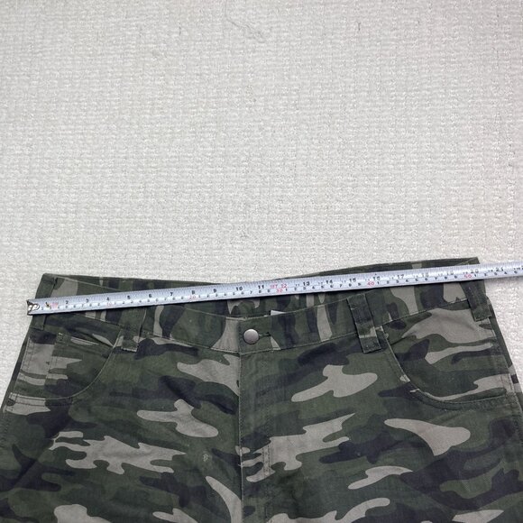 Y2K Work King Camouflage Cargo Shorts Mens Size 42 Workwear Skate Heavy Duty - Picture 13 of 14
